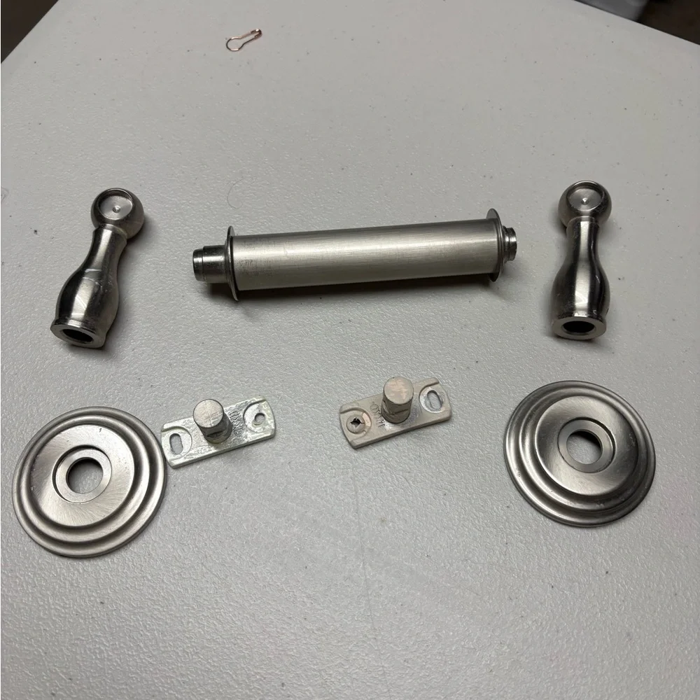 Restoration Hardware Silver Bath Accessory Set